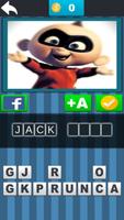 Guess Pixar Character plakat