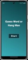 Guess Word or Hang Man الملصق