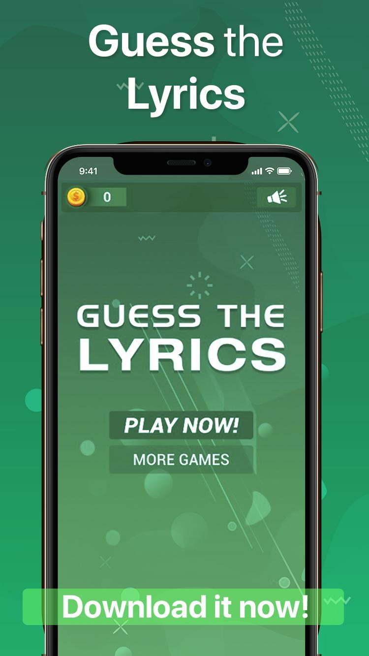 Guess the Lyrics Free: Song Quiz 2020! for Android - APK Download