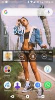 Beautiful Girl (Lorena Celis) Xperia Theme الملصق