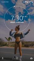 Beautiful Girl (Lorena Celis) Xperia Theme تصوير الشاشة 1