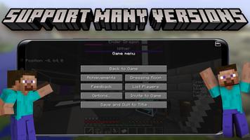 Java Edition & Pc Gui Mod MCPE تصوير الشاشة 1