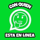 Saber con Quién esta en línea icon