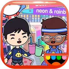 Guia de Toca Life: 🌈 Neon Rainbow Apartment APK download