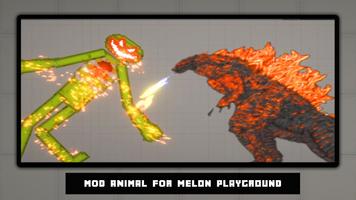 برنامه‌نما Animals Mods Melon Playground عکس از صفحه