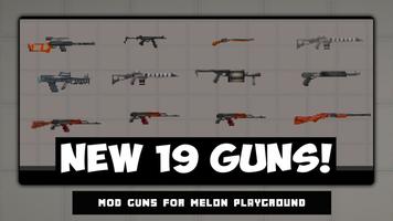 Gun Mod Melon Playground โปสเตอร์