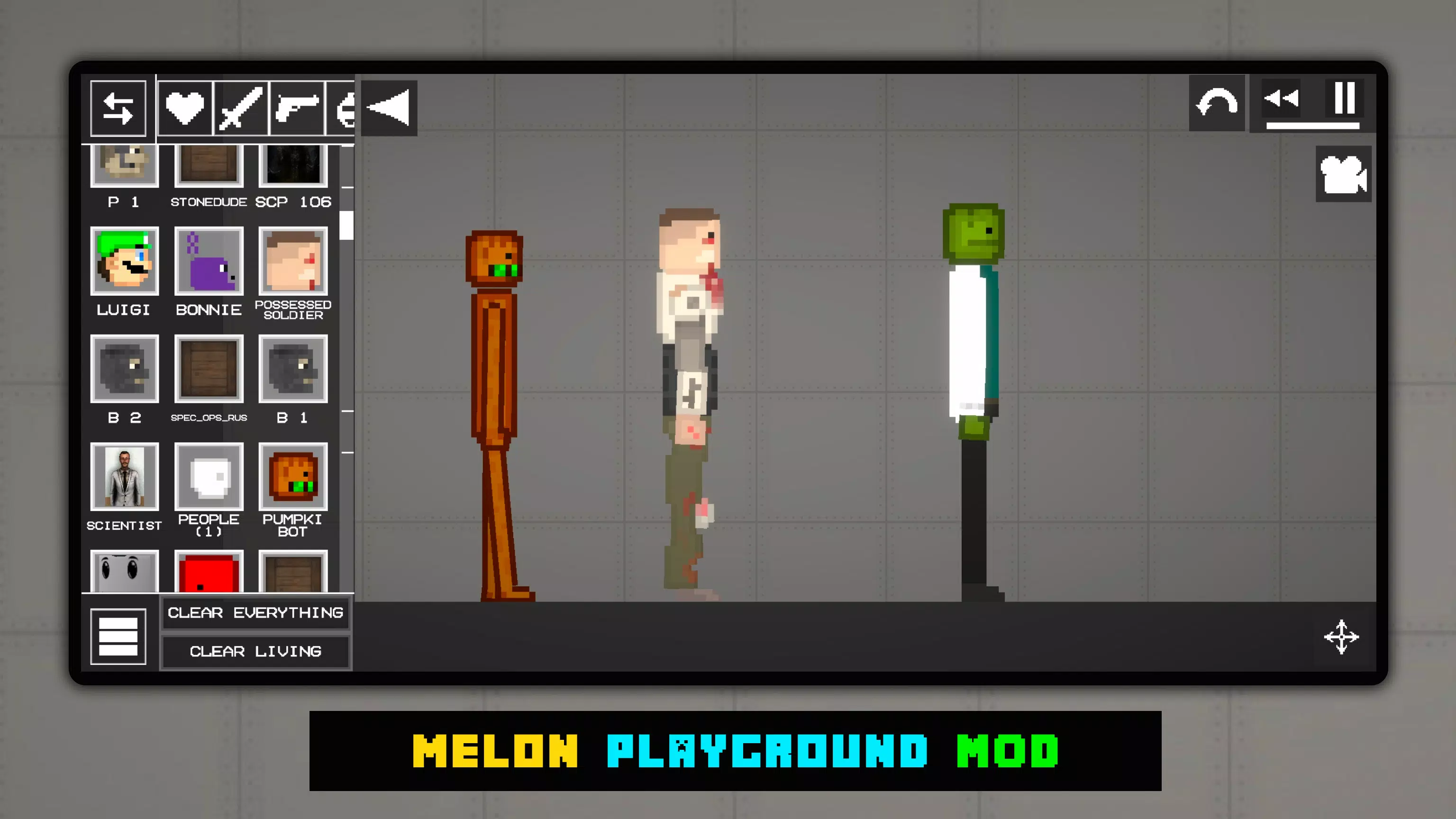 People Playground MOBILE VS Melon playground 