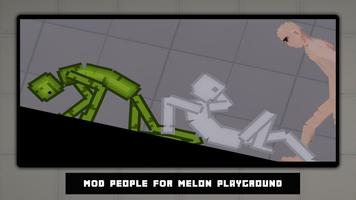 Poster People Mod Melon PlayGround