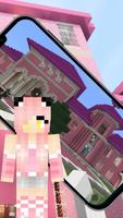 Barbie Skin Pink Mod captura de pantalla 1