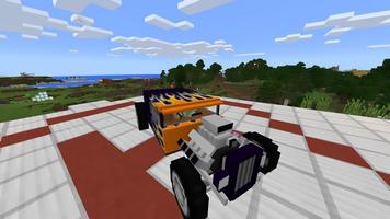 Car mods for Minecraft PE Affiche