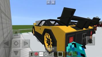 Car mods for Minecraft PE capture d'écran 1