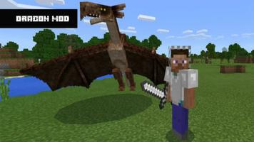 Dragons Mod for Minecraft PE Affiche