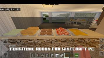 برنامه‌نما Furniture mod for Minecraft PE عکس از صفحه
