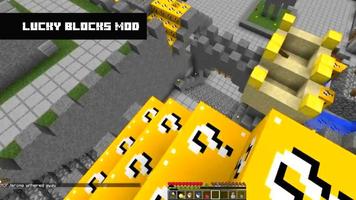 Lucky Block Mod For Minecraft poster