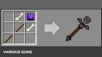Weapon mods for Minecraft PE syot layar 2