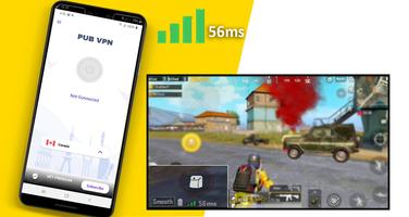 VPN For PUBG Mobile -PUB  VPN पोस्टर