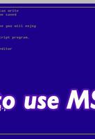 1 Schermata How to use MS DOS