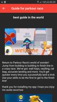 guide for parkour race freerun Screenshot 2