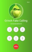 Talk Grinchs Grinch Fake call video capture d'écran 3