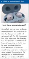 Guide for Samsung galaxy buds 截图 1