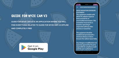 Guide for Wyze Camera V3 포스터