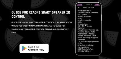 Xiaomi smart speaker IR Guide постер