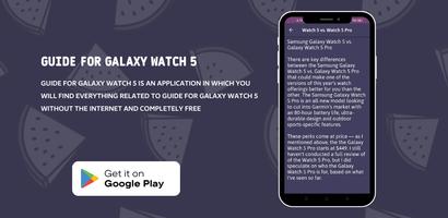 Galaxy Watch 5 Guide ảnh chụp màn hình 1