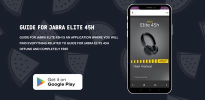 Guide for Jabra Elite 45h Affiche