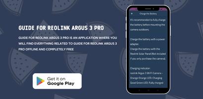 Reolink Argus 3 Pro Guide تصوير الشاشة 2