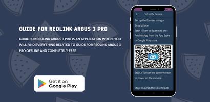 Reolink Argus 3 Pro Guide تصوير الشاشة 3