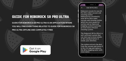 Roborock S8 Pro Ultra Guide الملصق