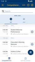 1 Schermata UC Berkeley / Cal Event Guides