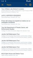 2 Schermata UC Berkeley / Cal Event Guides