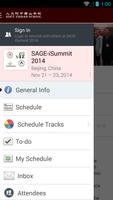 SAGE-iSummit 2014 poster
