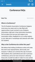 OU Association Conference imagem de tela 1