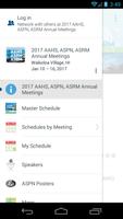 AAHS, ASPN, ASRM, 2017 Meeting screenshot 1
