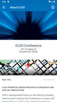 CLEO Conference capture d'écran 1