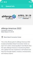 eMerge Americas 2022 ảnh chụp màn hình 1