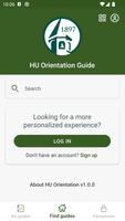 HU New Student Orientation poster