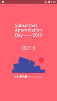 LA Phil Subscriber Day poster