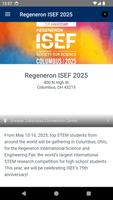 Regeneron ISEF 2025 poster