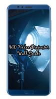 Hd video Projector wall Guide Affiche