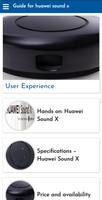 Guide for huawei sound x ポスター