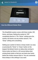 Guide for SimpliSafe Home Secu capture d'écran 1