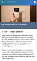 Guide for SimpliSafe Home Secu capture d'écran 2