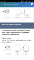 Guide For YI Home Camera الملصق