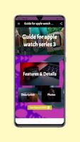 Guide for apple watch series 3 Affiche