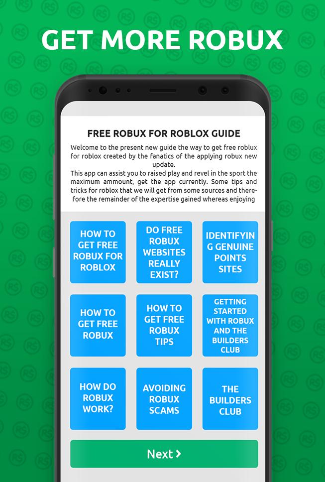 Guide To Get Free Robux Coins For Android Apk Download - roblox robux coins