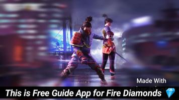 Free Guide For Fire - Diamonds💎,Tips & Elite Pass پوسٹر