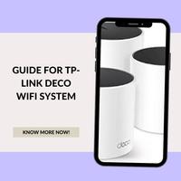 TP-Link Deco WiFi system GUIDE Plakat